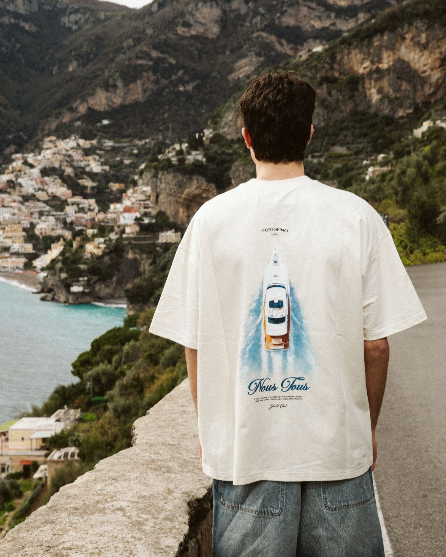 KOSZULKA CIAO, PORTOFINO OFFWHITE - Nous Tous
