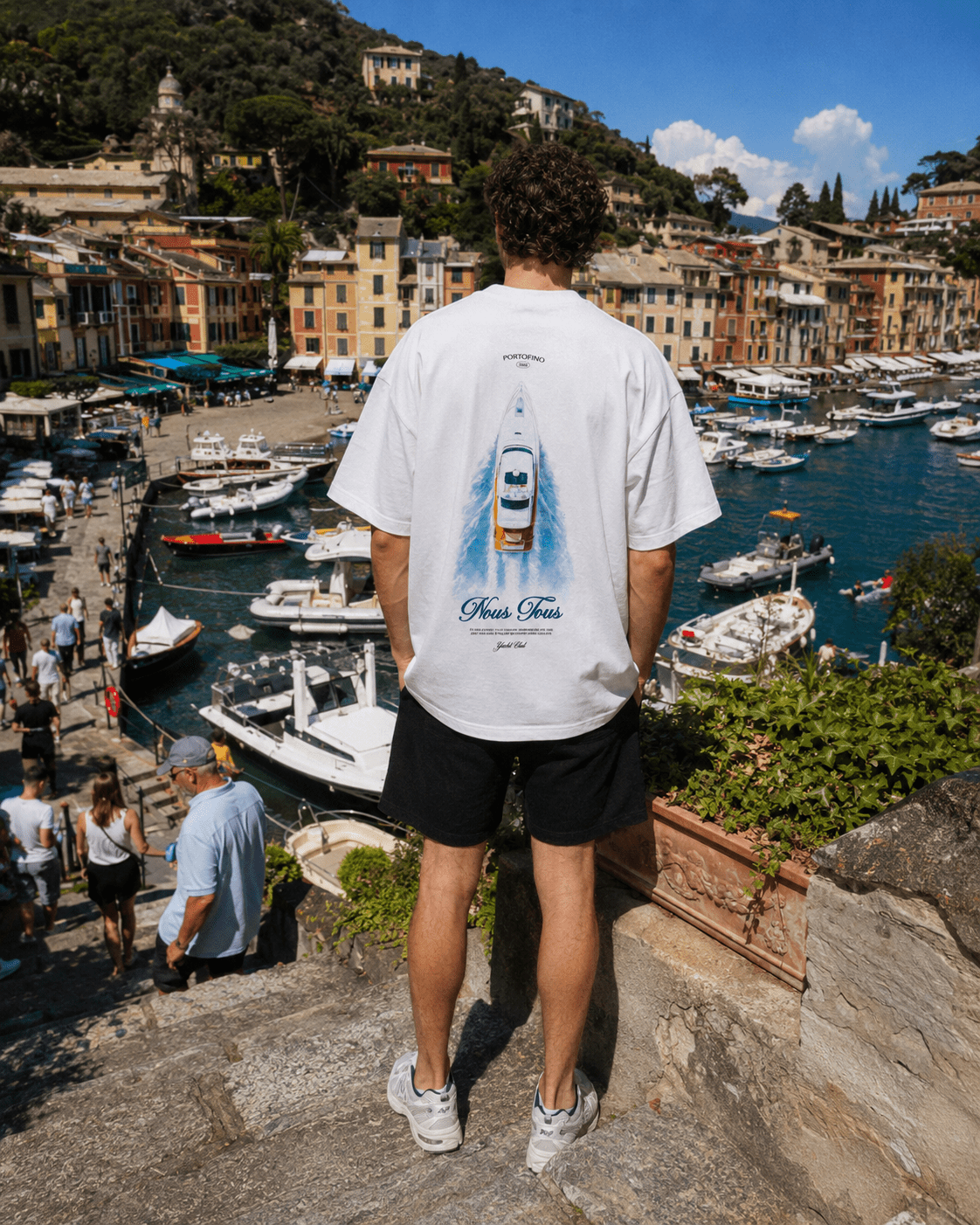 KOSZULKA CIAO, PORTOFINO OFFWHITE - Nous Tous