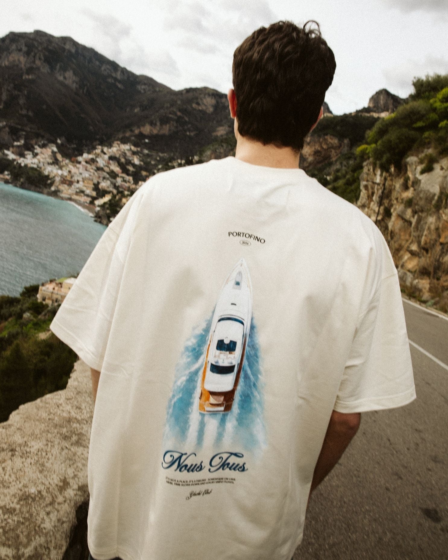 KOSZULKA CIAO, PORTOFINO OFFWHITE - Nous Tous