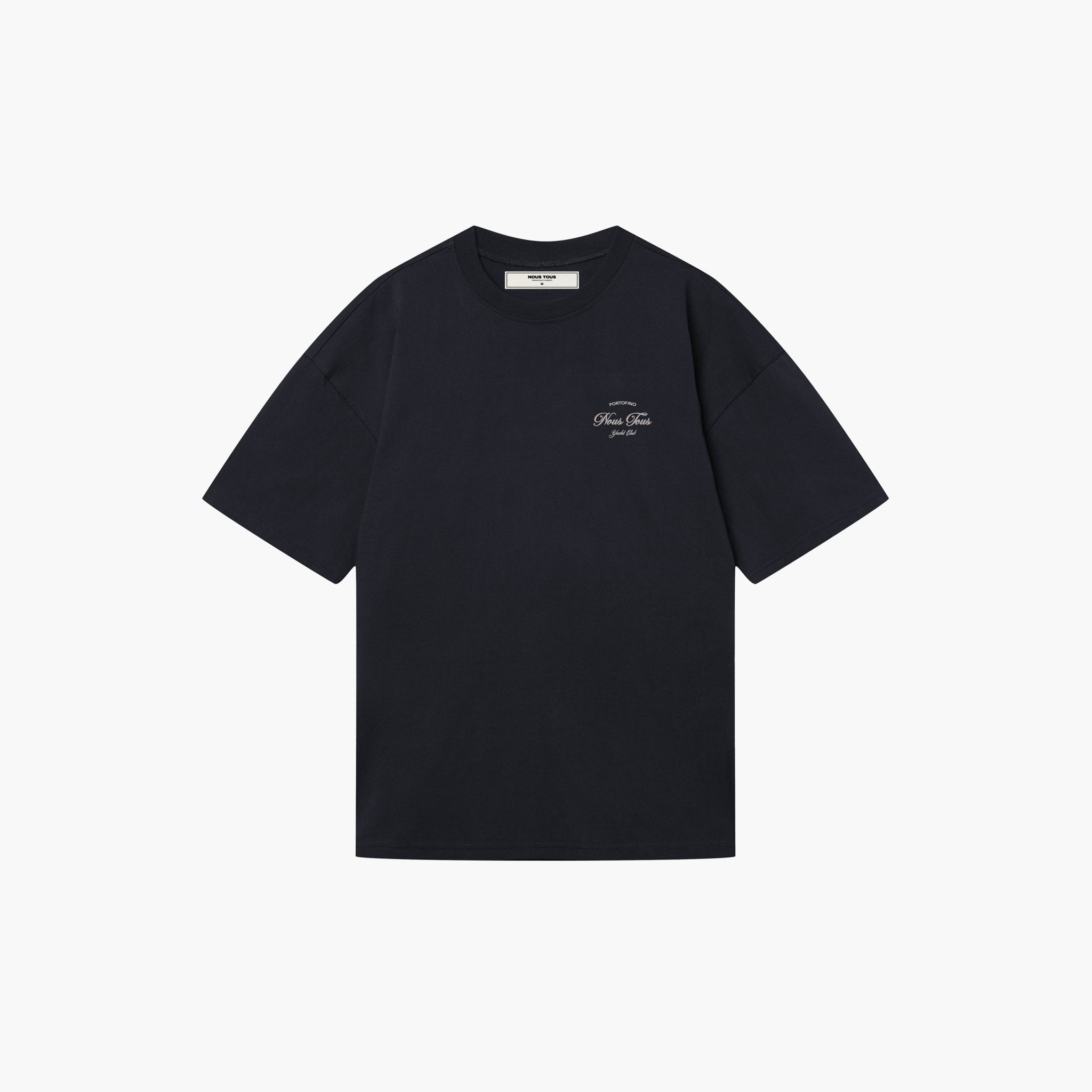 KOSZULKA CIAO, PORTOFINO WASHED BLACK - Nous Tous