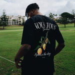 KOSZULKA GIARDINO DI LIMONI CZARNY