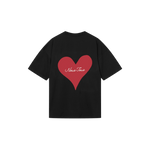 KOSZULKA HEART CZARNY