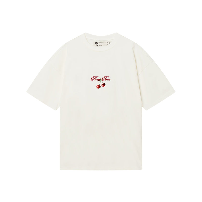 KOSZULKA IN MY CHERRY ERA OFF WHITE - Nous Tous