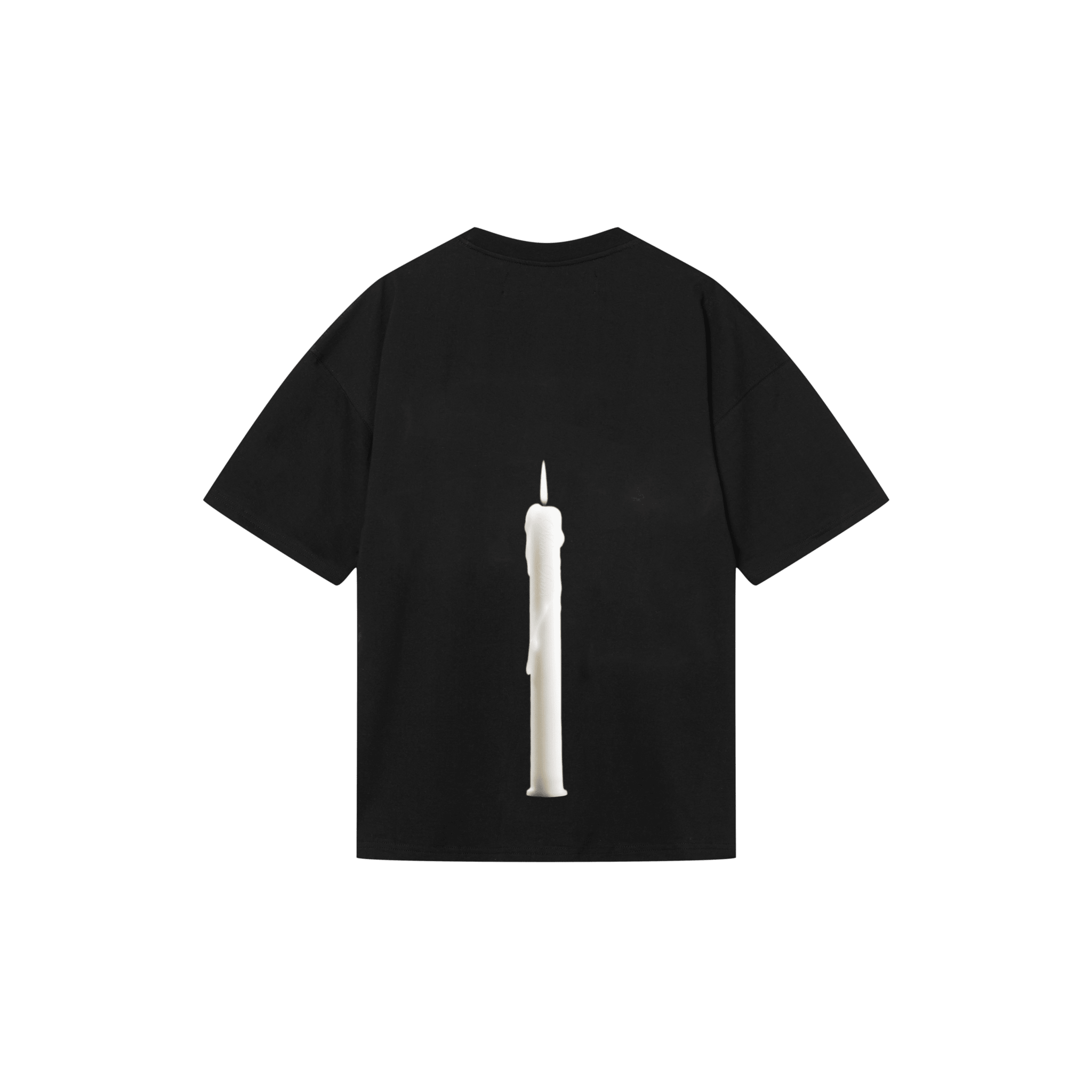 KOSZULKA KANYE (YE) CANDLE CZARNY - Nous Tous