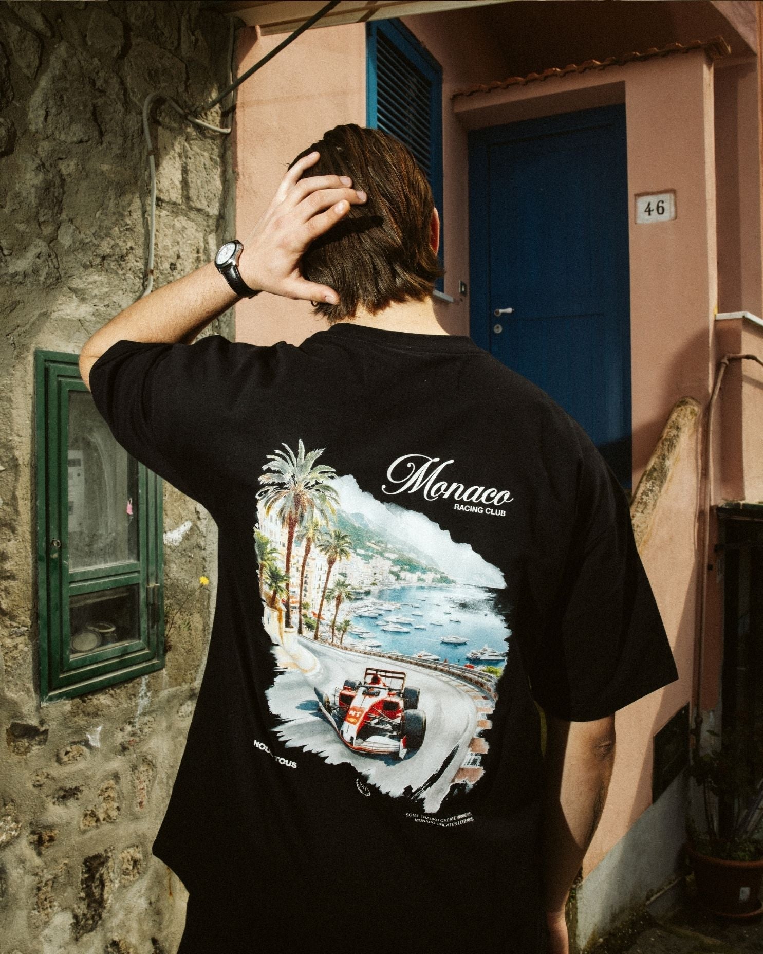 KOSZULKA MONACO GP BLACK - Nous Tous