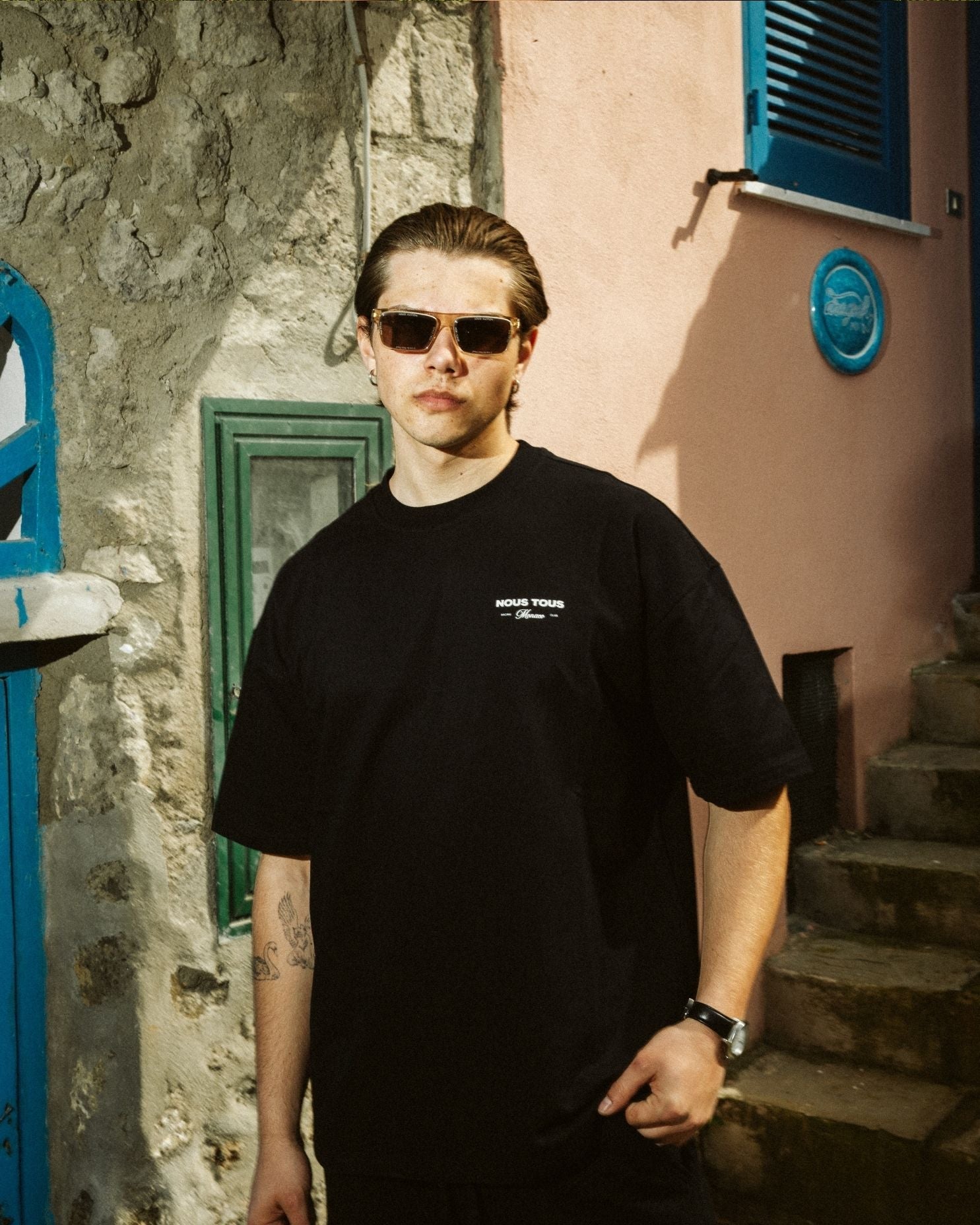 KOSZULKA MONACO GP BLACK - Nous Tous