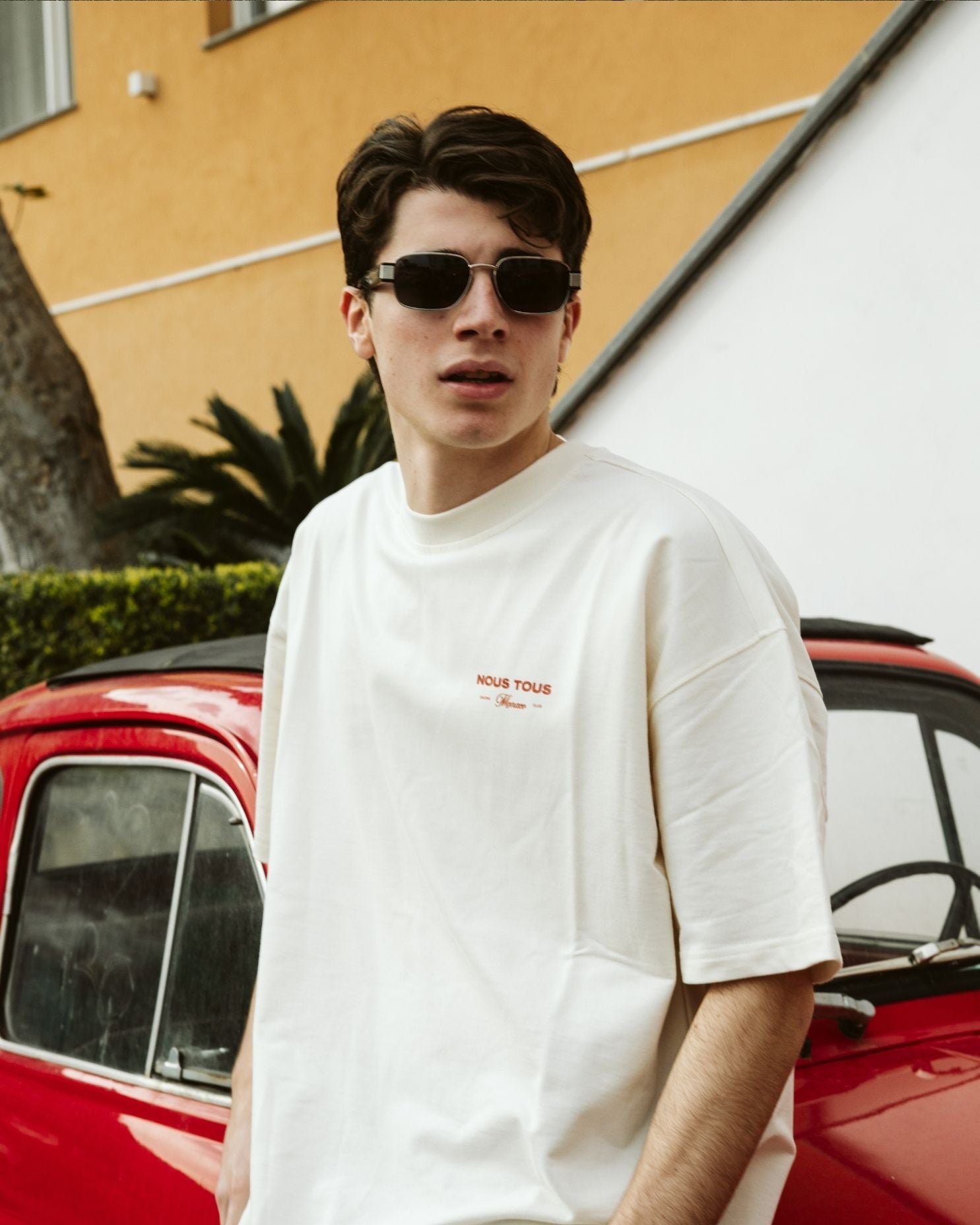 KOSZULKA MONACO GP OFFWHITE - Nous Tous