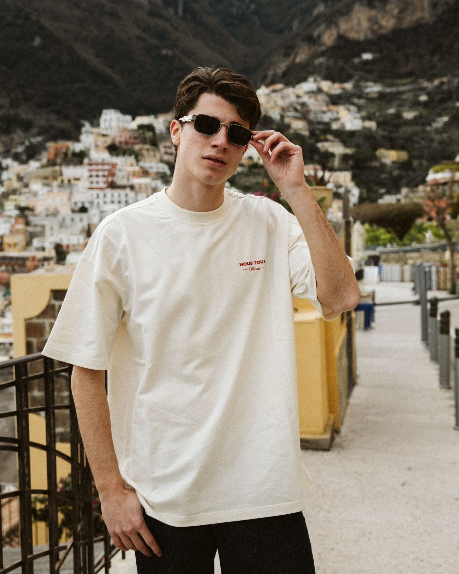 KOSZULKA MONACO GP OFFWHITE - Nous Tous