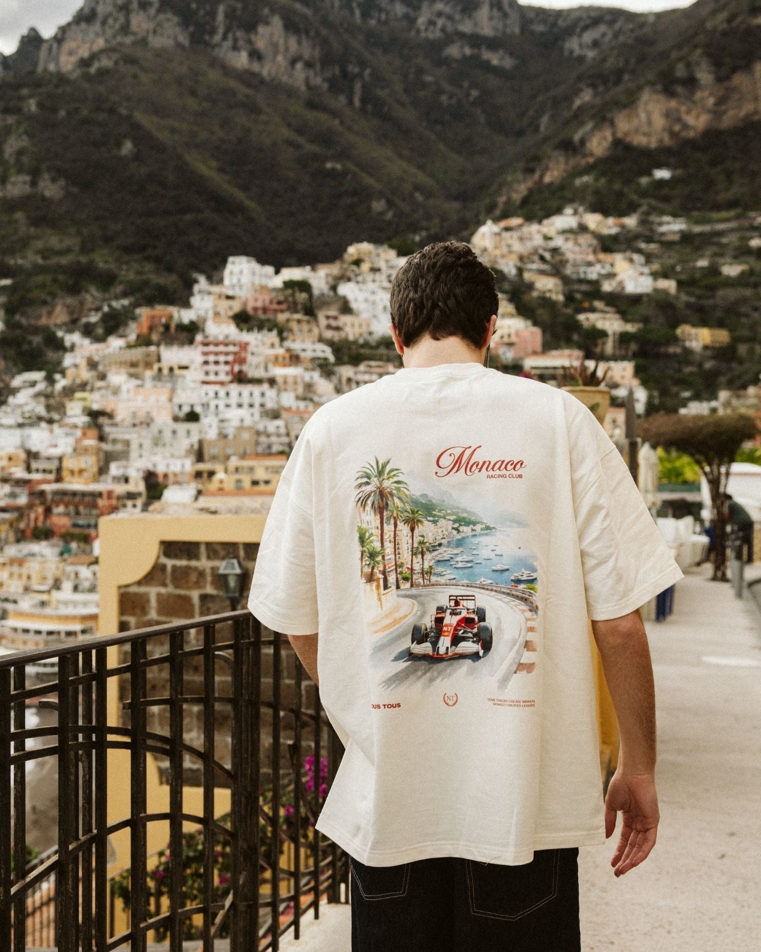 KOSZULKA MONACO GP OFFWHITE - Nous Tous