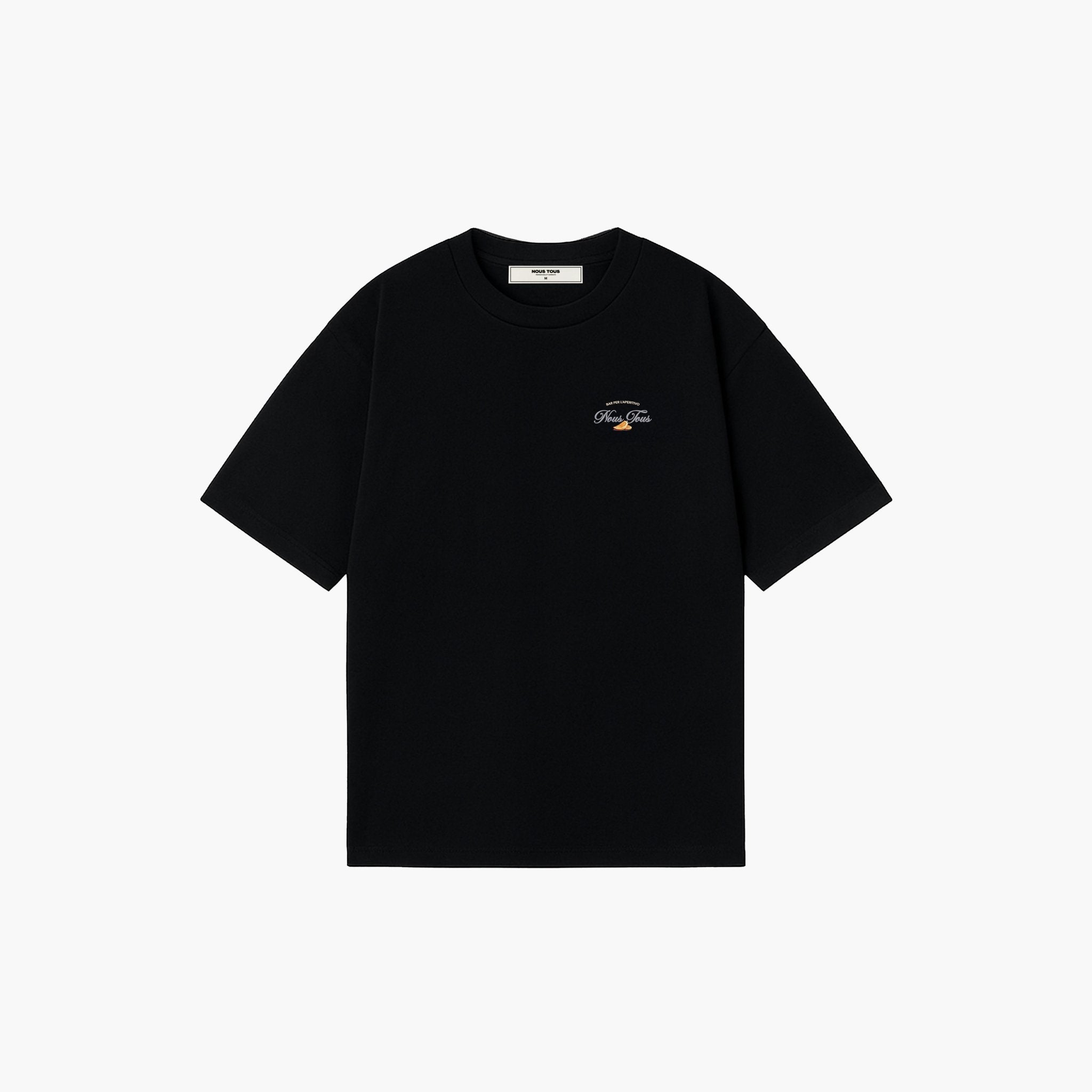 KOSZULKA NEGRONI APERITIVO BLACK - Nous Tous