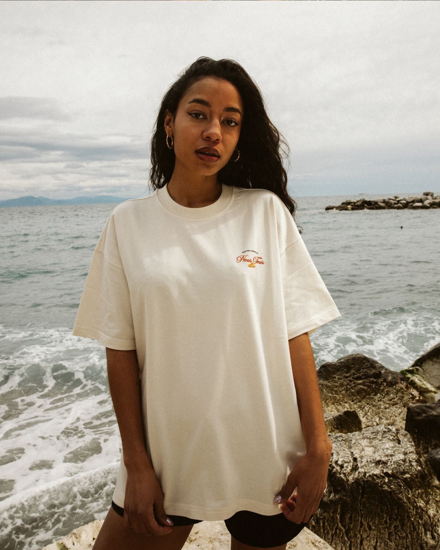 KOSZULKA NEGRONI APERITIVO OFFWHITE - Nous Tous