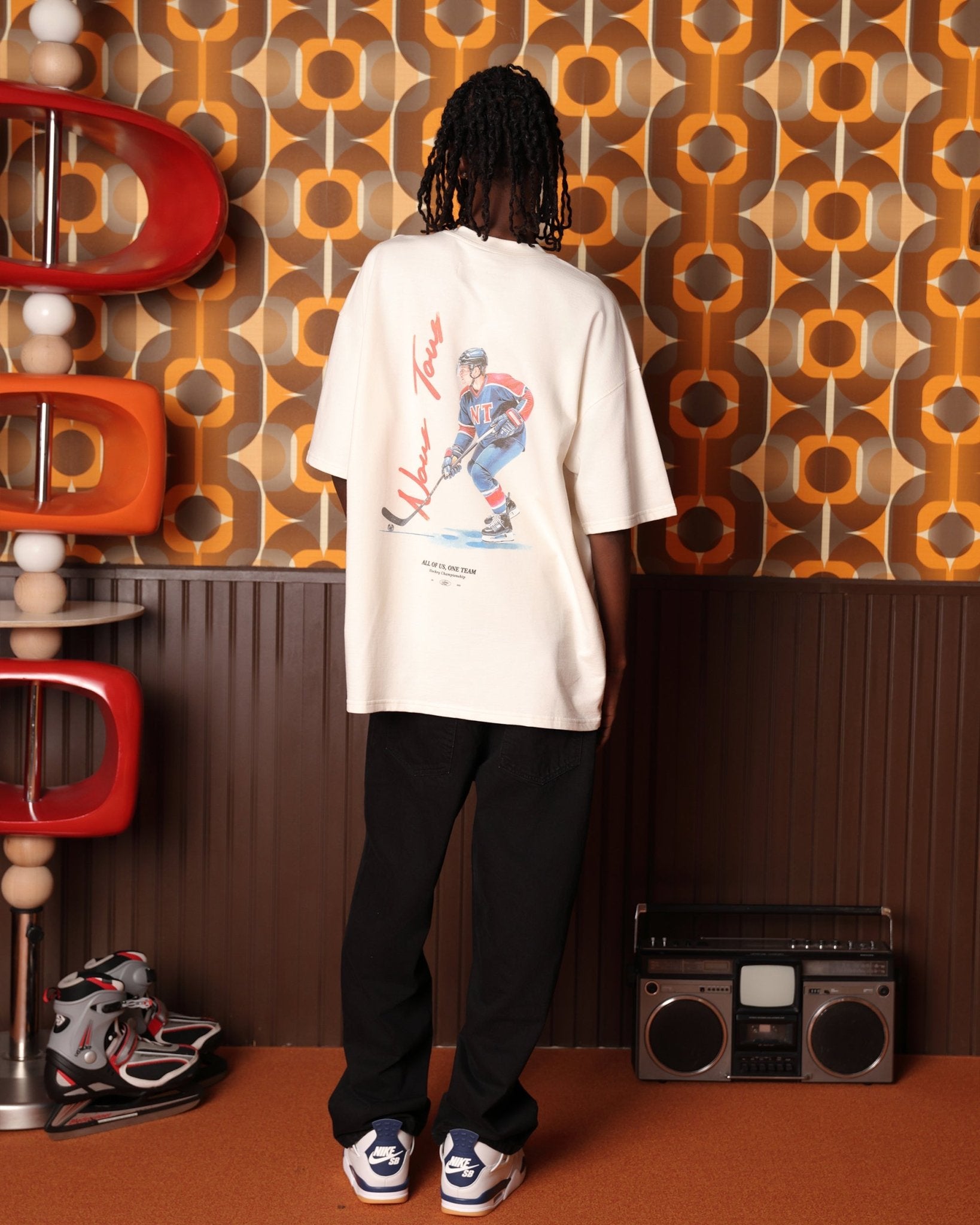 KOSZULKA NOUS TOUS HOCKEY CLUB OFF WHITE - Nous Tous