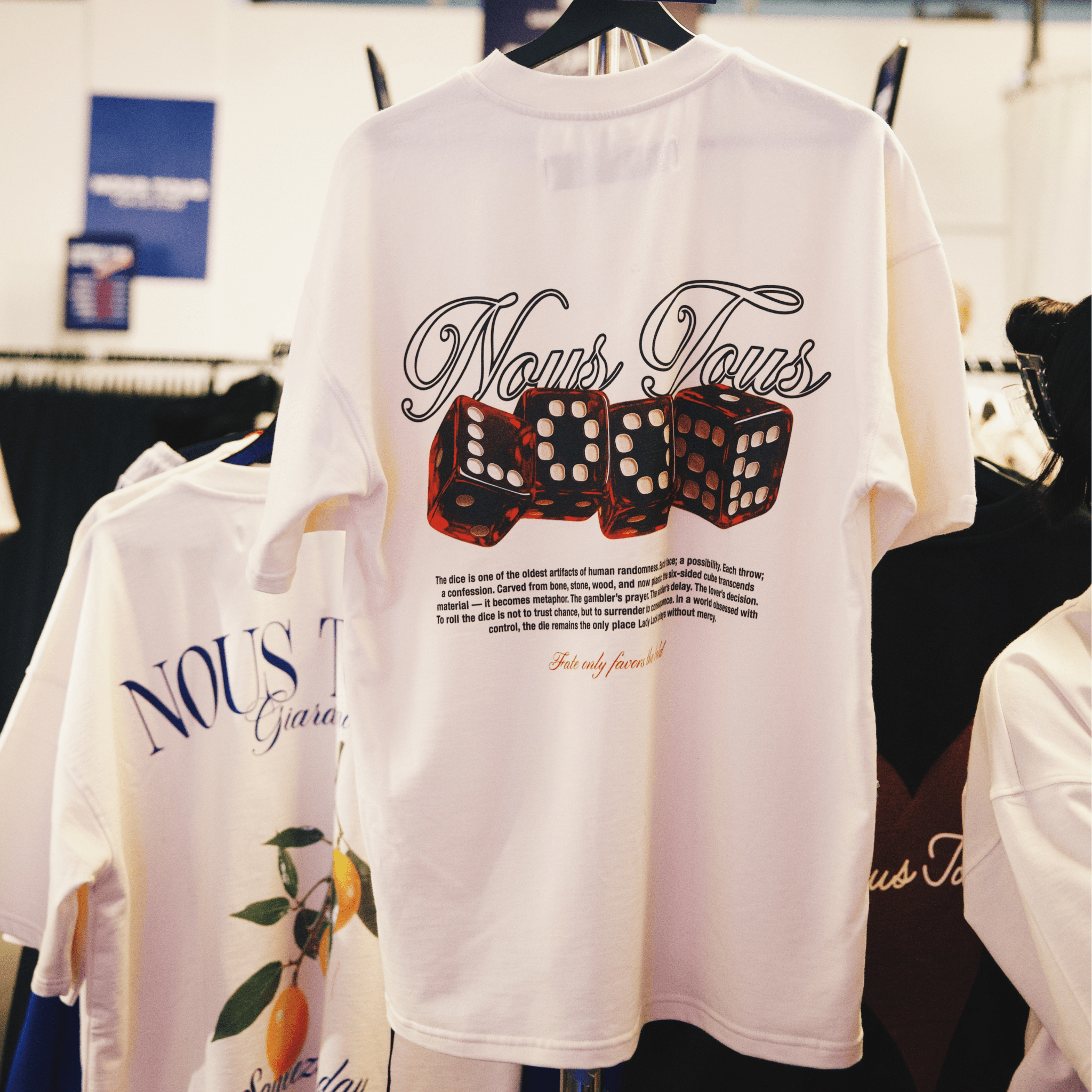 KOSZULKA NOUS TOUS X LOOSE OFF WHITE - Nous Tous