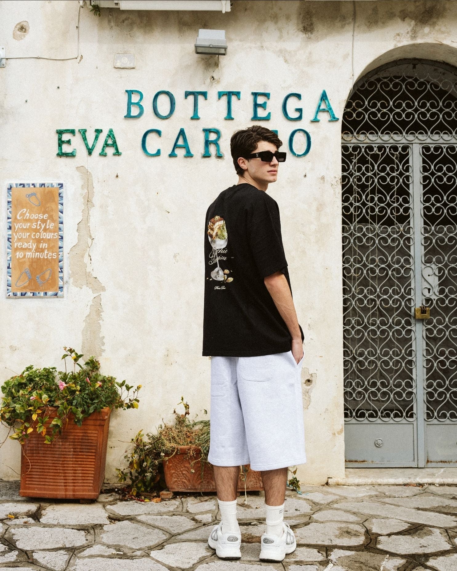 KOSZULKA PISTACHIO TIRAMISU BLACK - Nous Tous