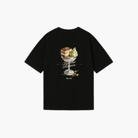 PISTACHIO TIRAMISU BLACK T-SHIRT