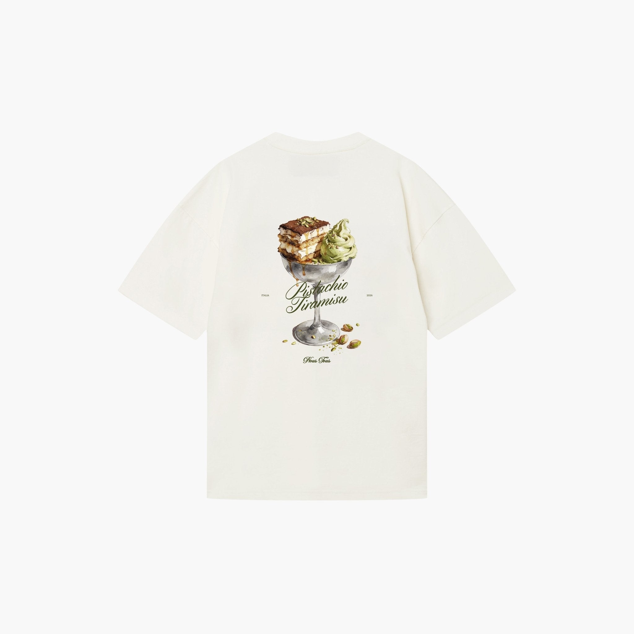 KOSZULKA PISTACHIO TIRAMISU OFFWHITE - Nous Tous