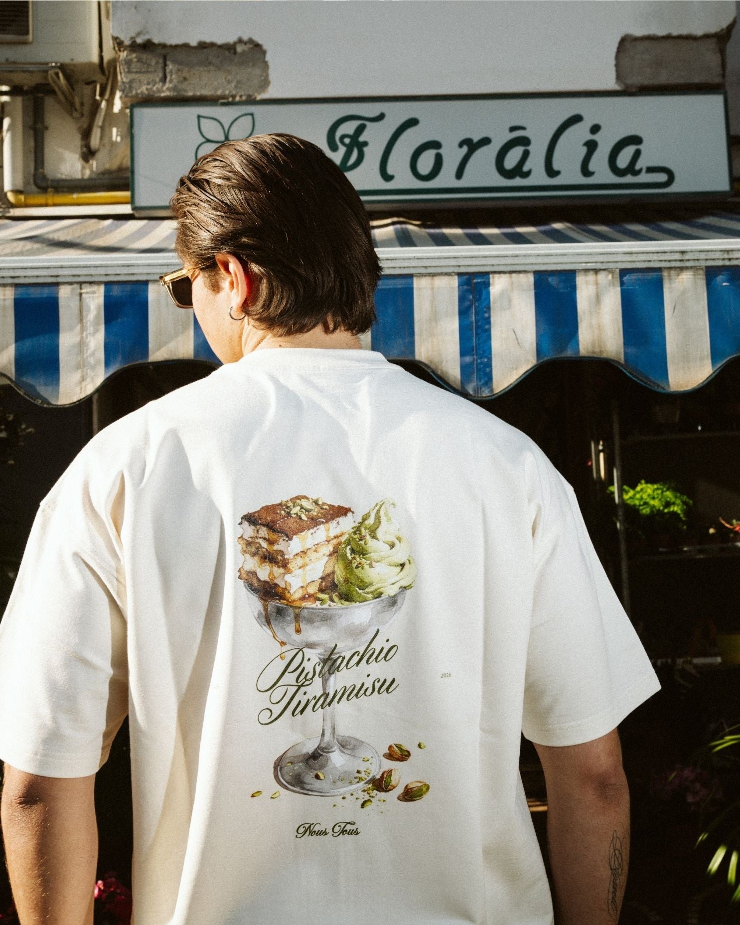 KOSZULKA PISTACHIO TIRAMISU OFFWHITE - Nous Tous