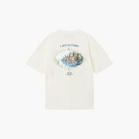 POSTCARD FROM COMO OFFWHITE T-SHIRT