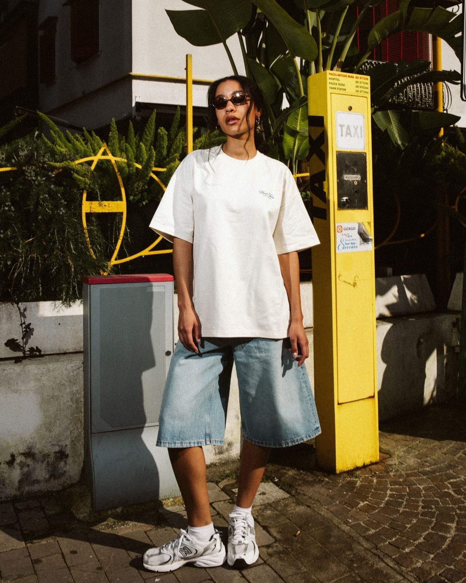 KOSZULKA POSTCARD FROM COMO OFFWHITE - Nous Tous