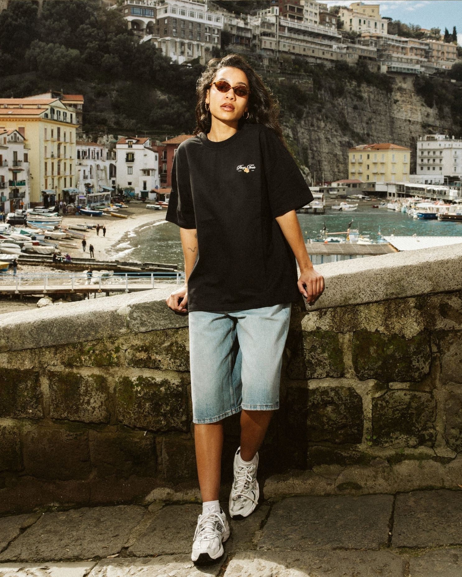 KOSZULKA SORRENTO SIGNATURE BLACK - Nous Tous