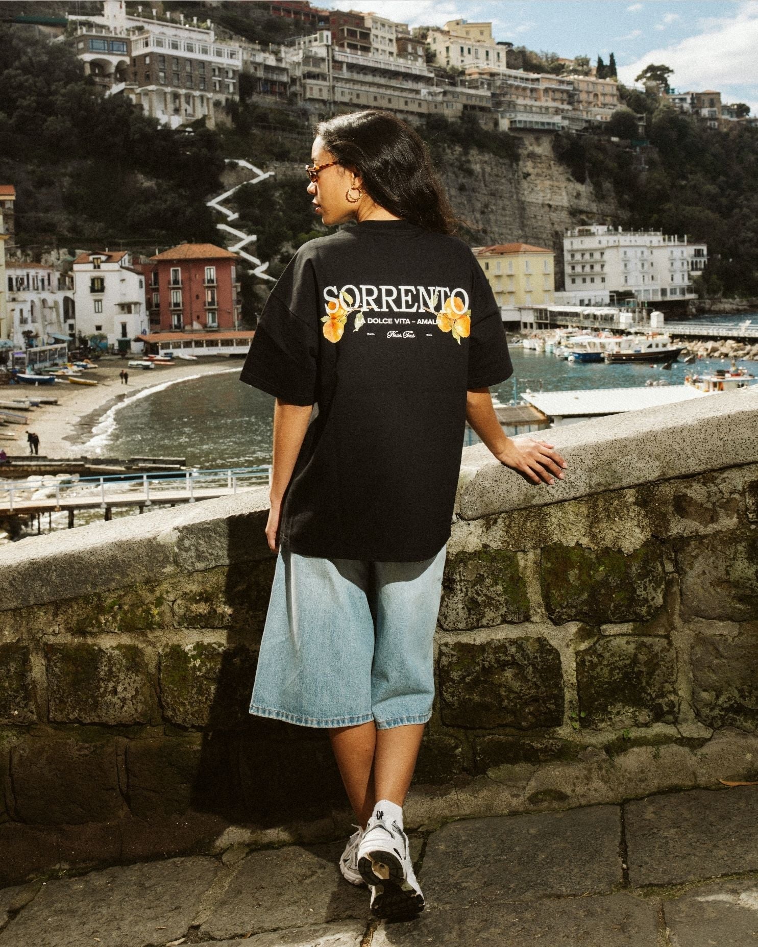 KOSZULKA SORRENTO SIGNATURE BLACK - Nous Tous