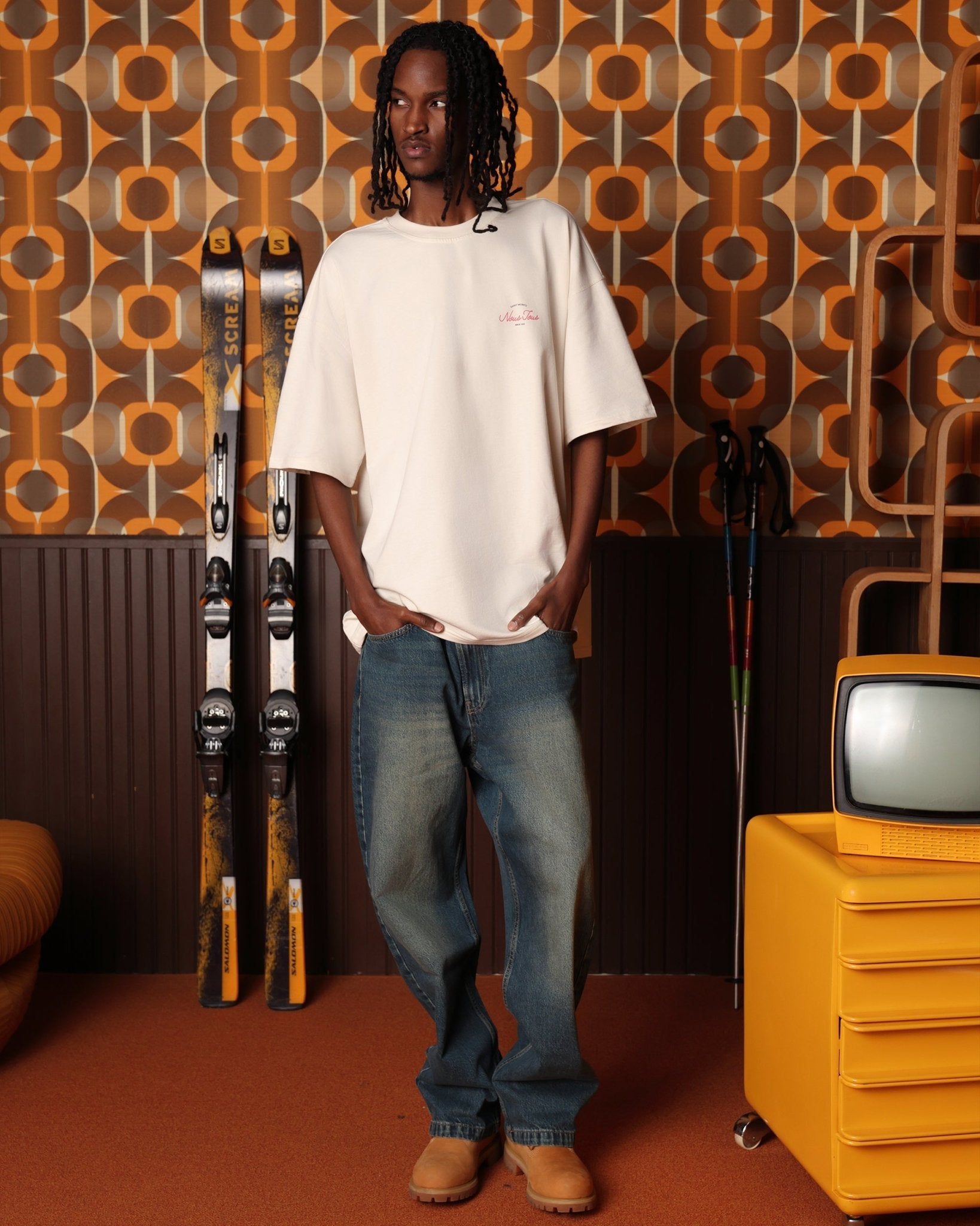 KOSZULKA ST. MORITZ OFF WHITE - Nous Tous