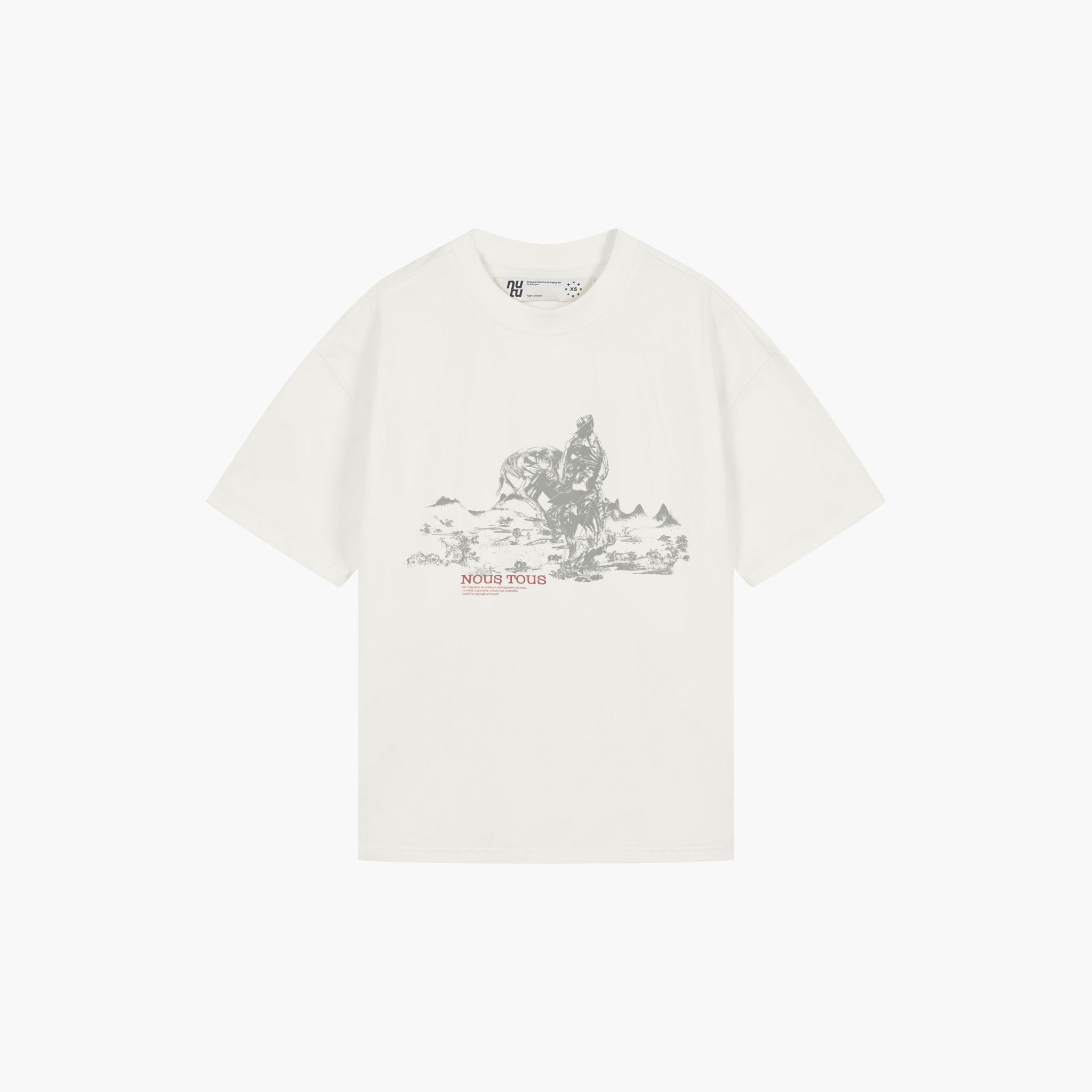 KOSZULKA WILD WEST OFF WHITE - Nous Tous