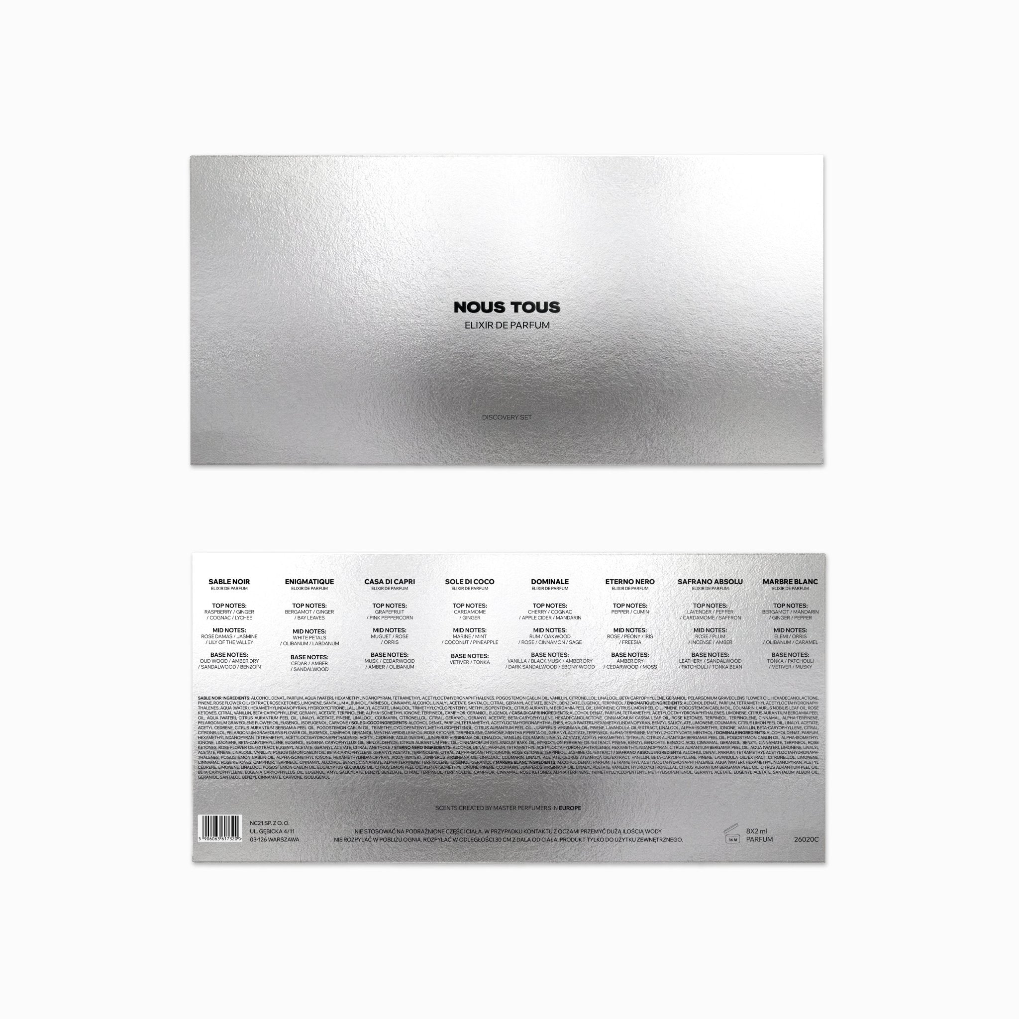 NOUS TOUS ELIXIR DE PARFUM DISCOVERY BOX - Nous Tous