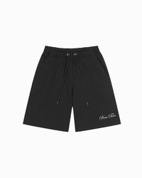 SCRIPT BLACK SHORTS