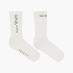 NOUS TOUS DESIGN CREW WHITE SOCKS 