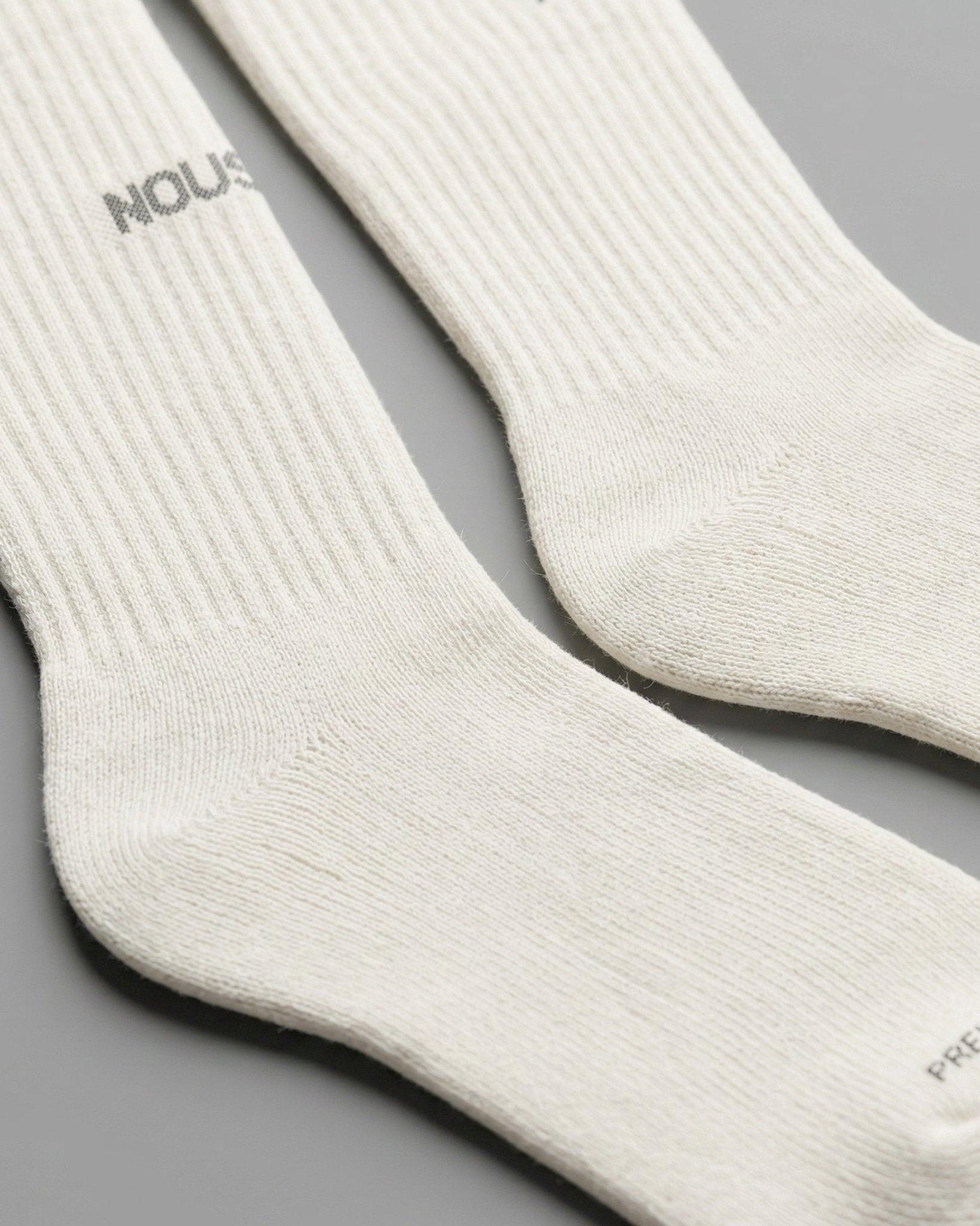 SKARPETKI NOUS - TOUS PREMIUM STREETWEAR BIAŁE - Nous Tous