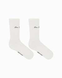 SKARPETKI NOUS TOUS SCRIPT BIAŁE