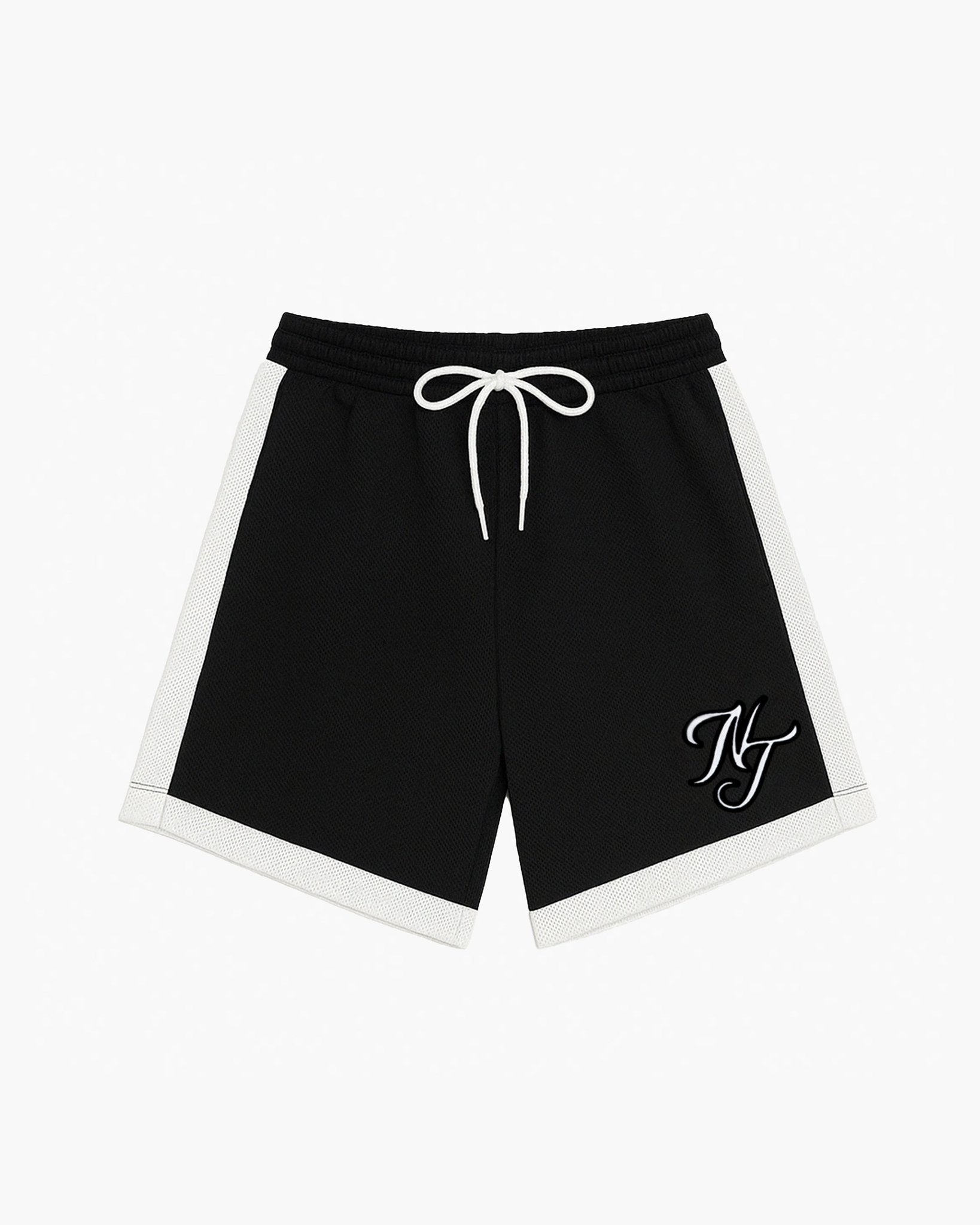 SPODENKI DRIP MESH SHORTS STRIPE BLACK - Nous Tous