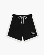 DRIP MESH SHORTS STRIPE BLACK