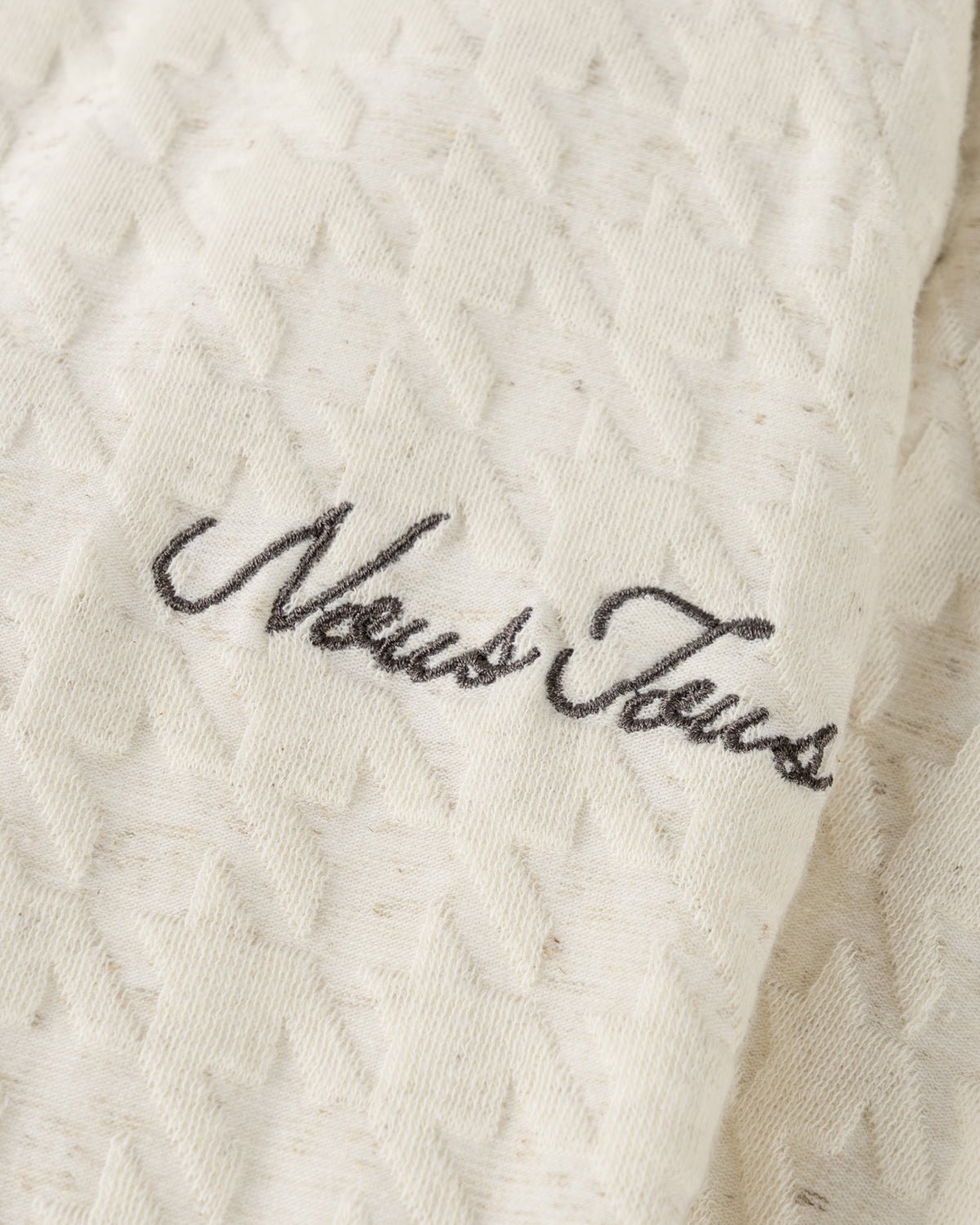 SPODNEKI HERITAGE JACQUARD Z DODATKIEM LNU - Nous Tous