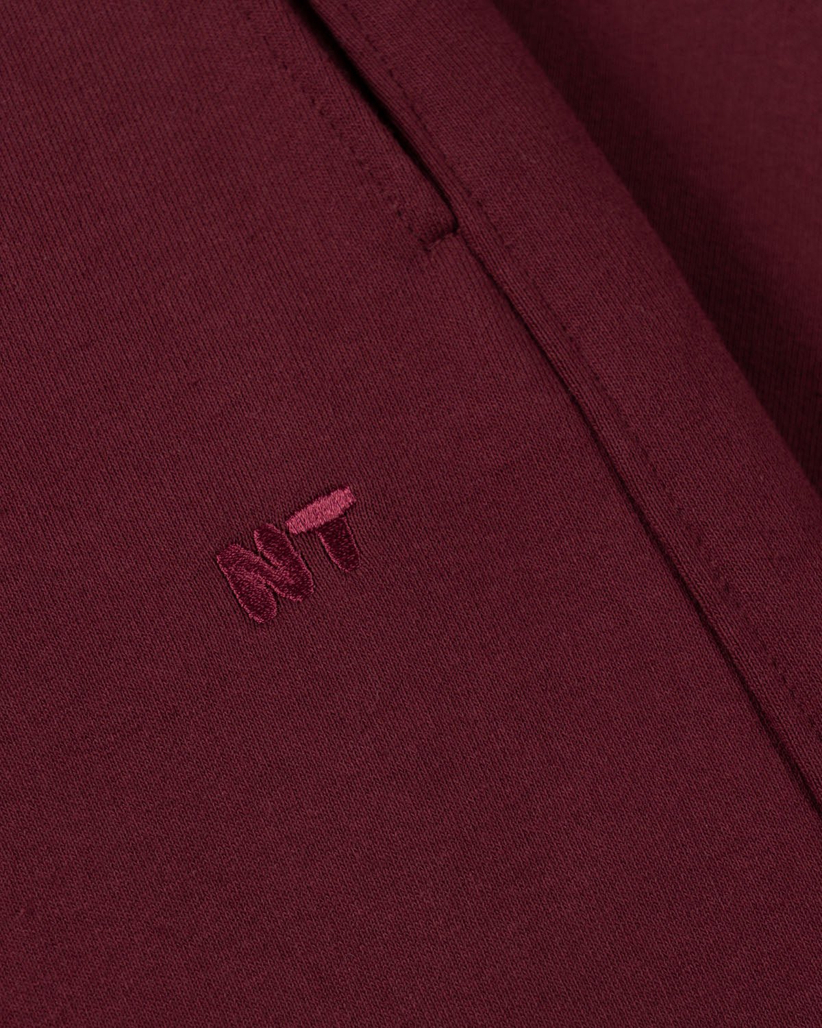 SPODNIE FLUFFY BURGUNDY - Nous Tous