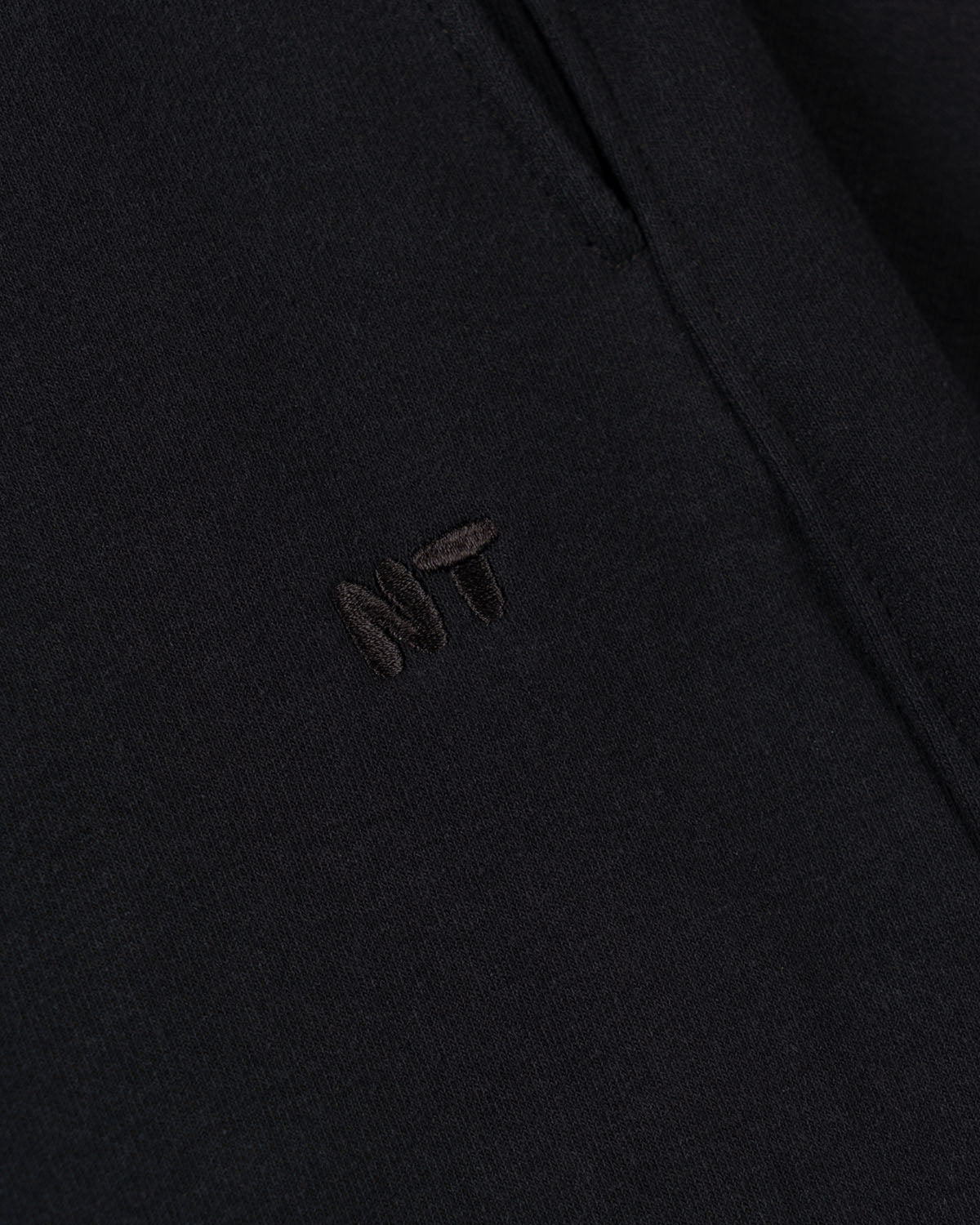 SPODNIE FLUFFY CZARNY - Nous Tous