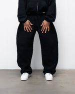 SPODNIE FLUFFY CZARNY