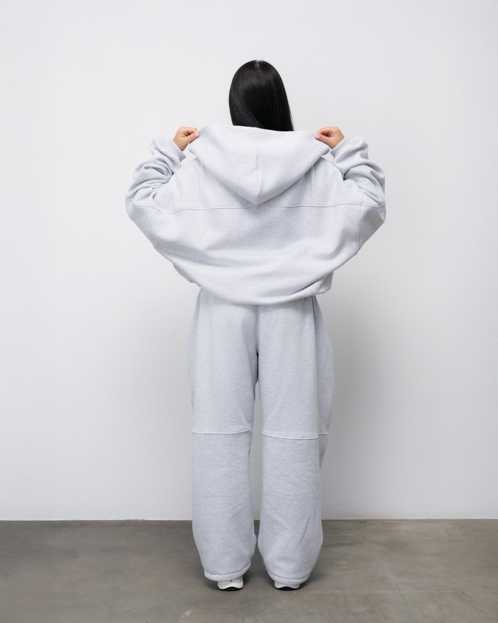 SPODNIE FLUFFY VINTAGE GREY - Nous Tous