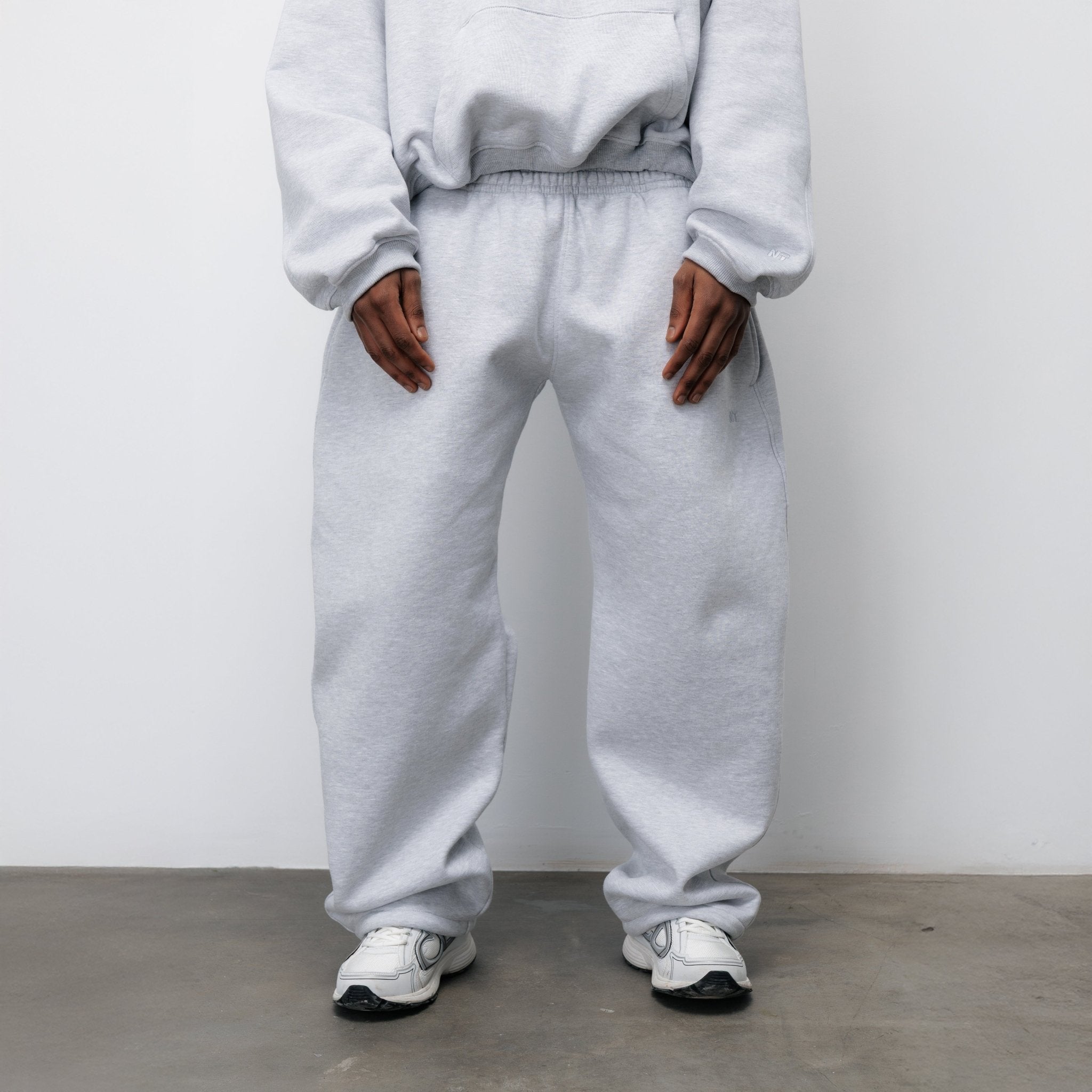 SPODNIE FLUFFY VINTAGE GREY - Nous Tous