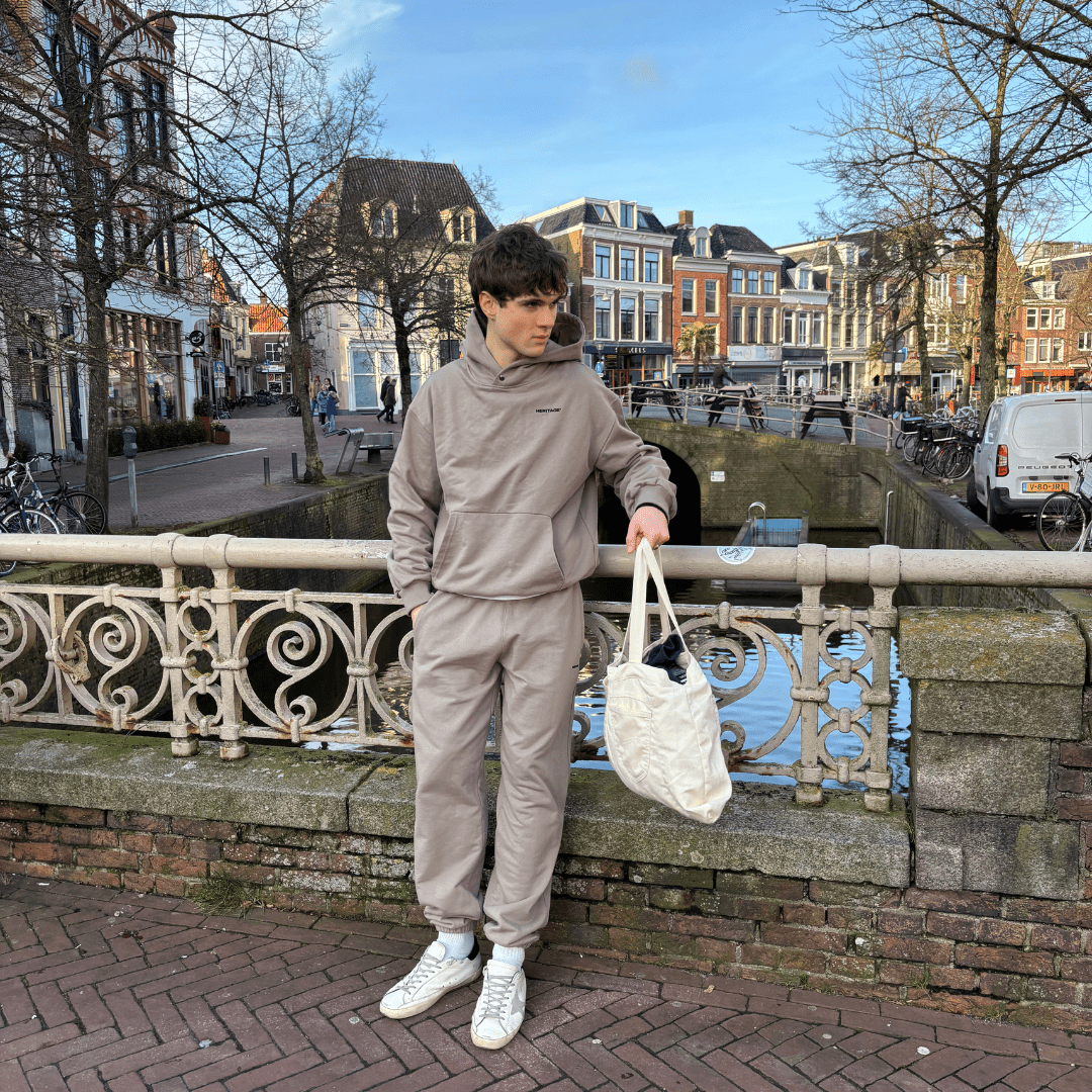 SPODNIE HERITAGE KHAKI - Nous Tous