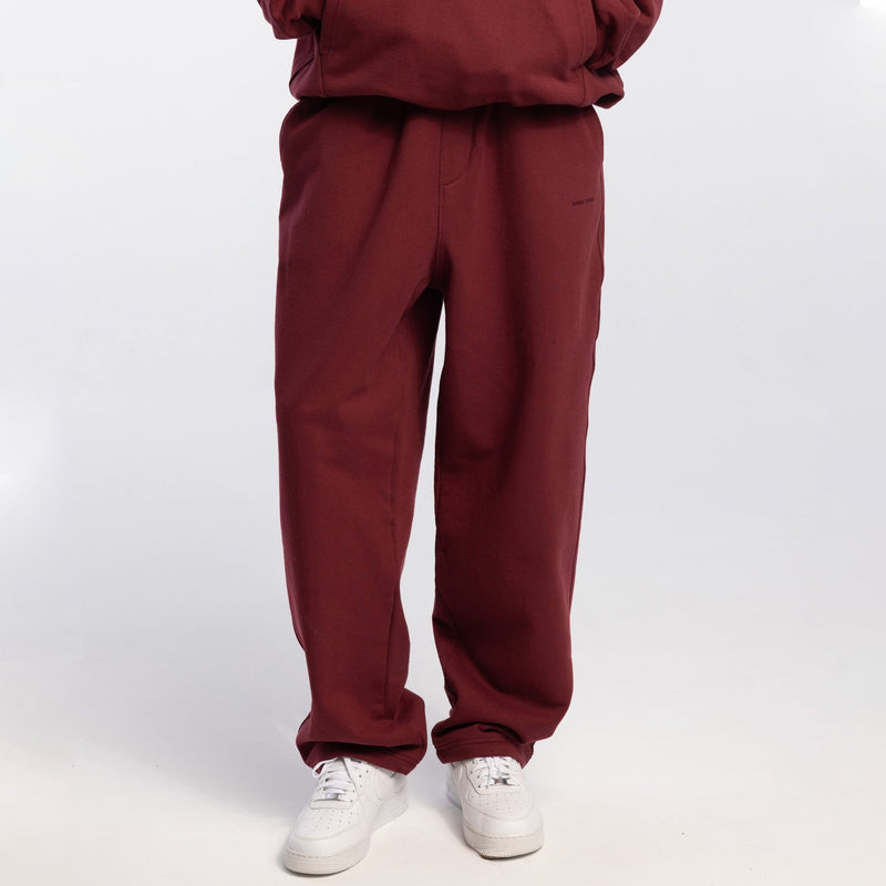 SPODNIE VOLUME HERITAGE BURGUNDY - Nous Tous