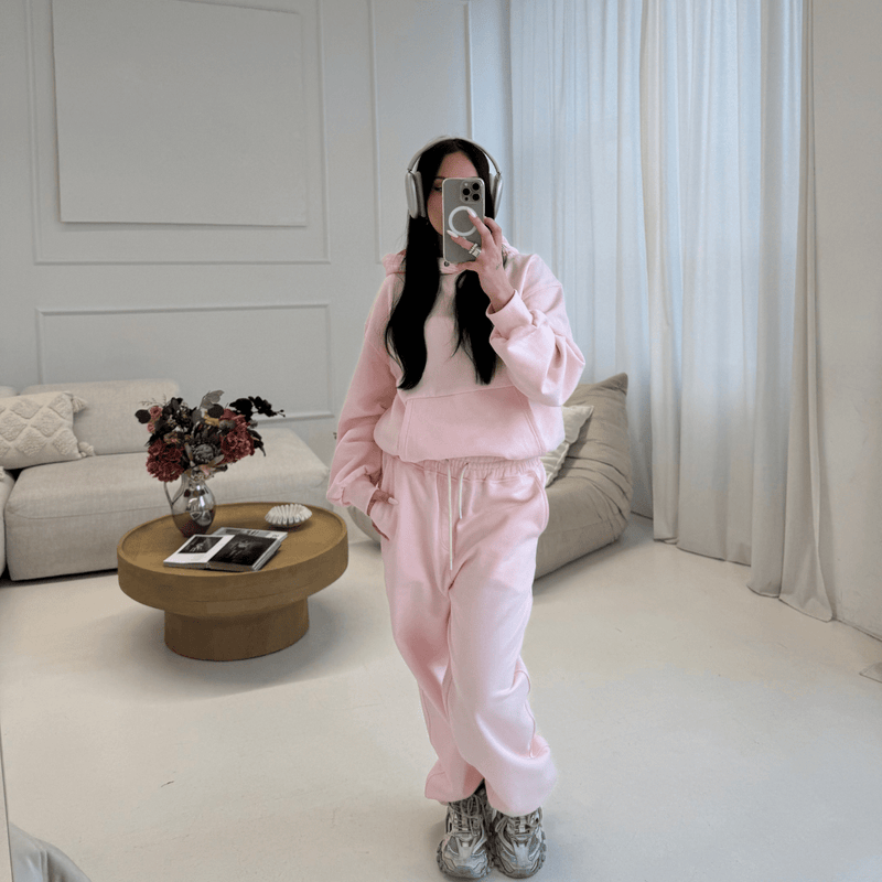 SPODNIE VOLUME HERITAGE MARSHMALLOW PINK - Nous Tous