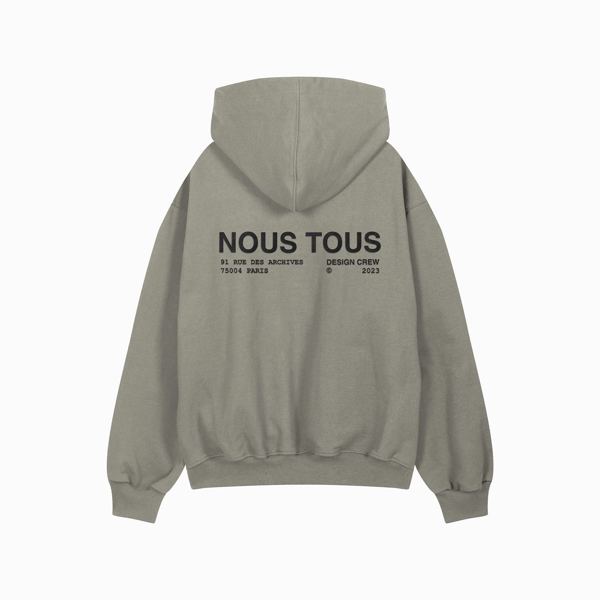 BLUZA DESIGN CREW KHAKI - Nous Tous