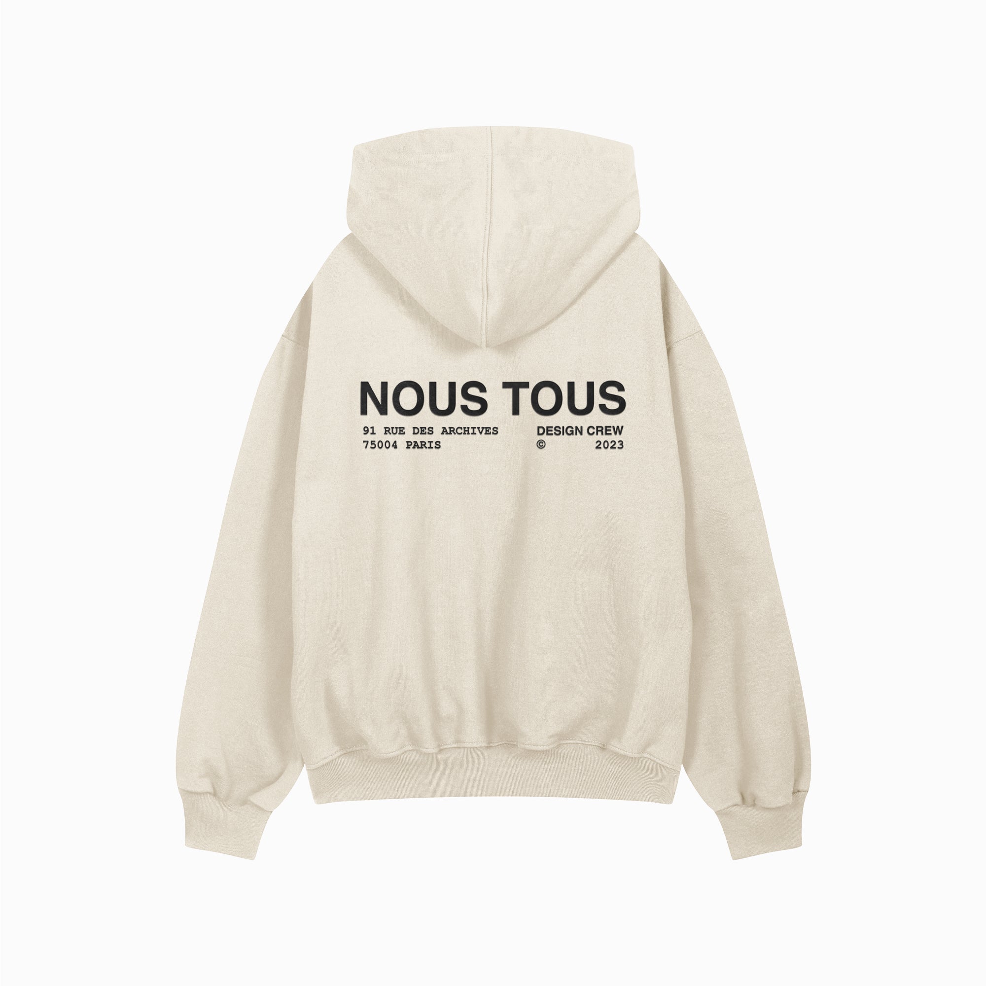 BLUZA DESIGN CREW ORGANIC - Nous Tous