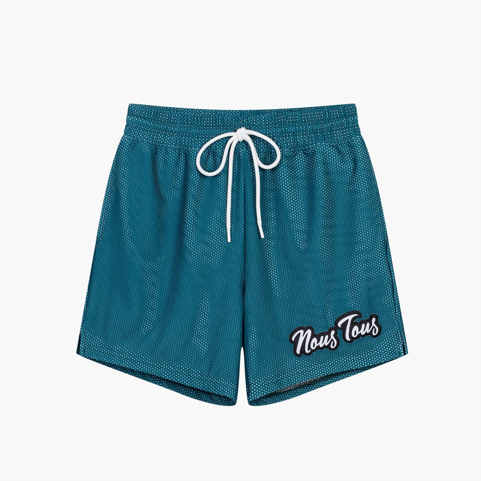 DRIP MESH SHORTS JADE GREEN - Nous Tous