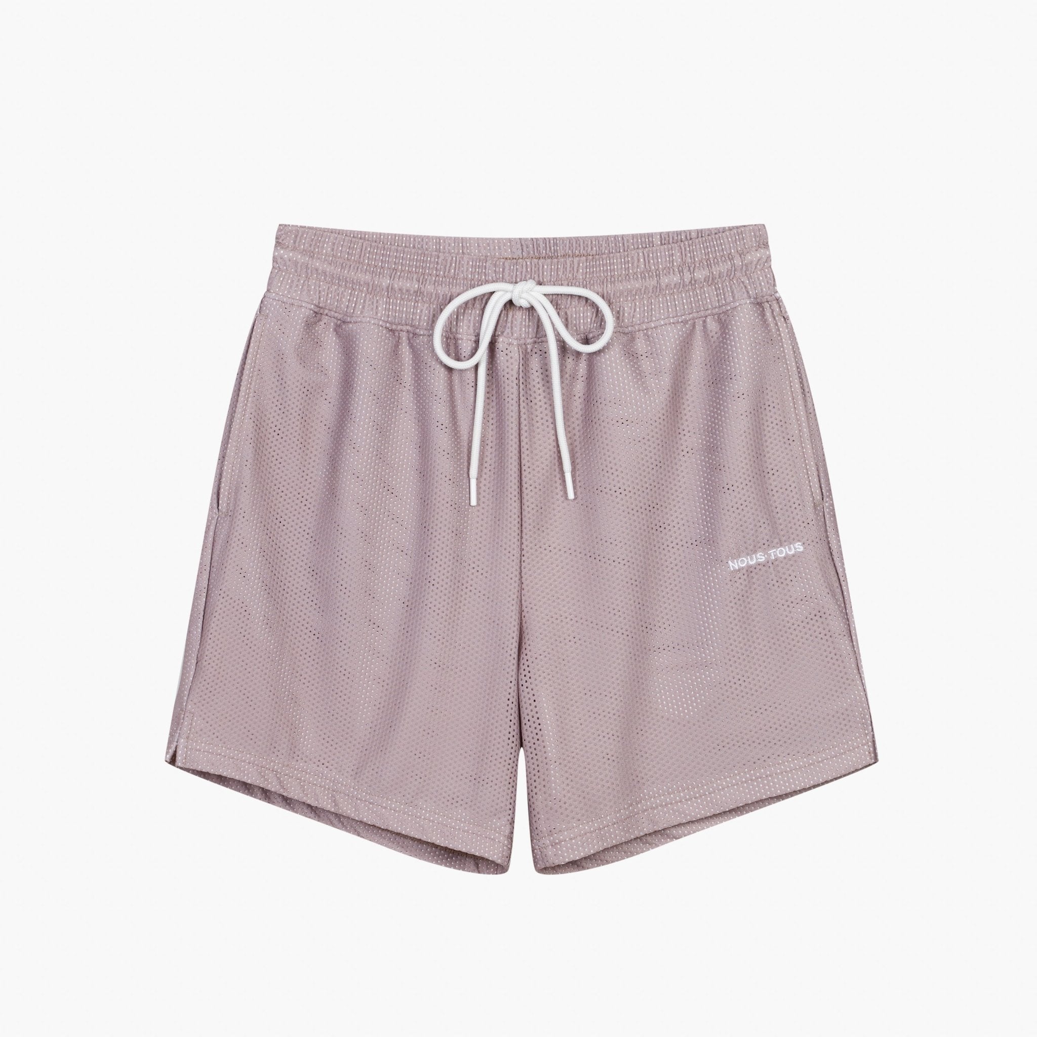 DRIP MESH SHORTS TAUPE - Nous Tous