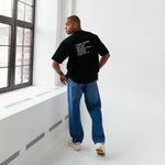 WASHTAG ULTRA HEAVY 300GSM BLACK T-SHIRT 