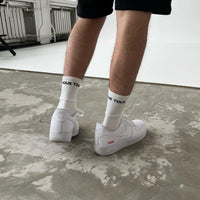 NOUS TOUS WHITE SOCKS 