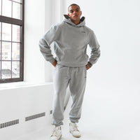 SPODNIE HERITAGE SZARY MELANŻ